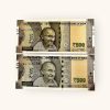 Rs 500 TWIN SET Gem Unc Very Unique Bank Note Set Solid Holy Number 1 WH 000786