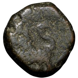 Copper Paisa of Hyderabad State (18th Cen. AD) Feudatory 'Elichpur' of Daryapur Mint KM C19 V.Rare