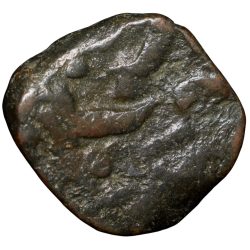 Alternative view of Copper Paisa of Hyderabad State (18th Cen. AD) Feudatory 'Elichpur' of Daryapur Mint KM C19 V.Rare