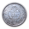Extremely Rare One Rupee 1938 Silver Coin George VI Bombay Mint AUNC Grade | 100% Genuine Item - Image 2