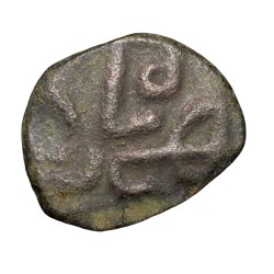 Copper 1/4 Falus of Bahaman Shah(AD1347-59) of Bahamani Sultanate Type BH22 Rare