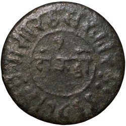 Copper Dokdo of Rasul Muhammad Khan(AD1891-1911) of Junagarh State KM # 45.1