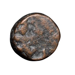 Copper Coin of Sadasivaraya(AD1542-68) of Vijaynagar Empire Garuda standing Right