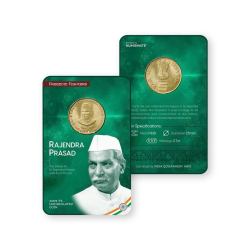 Rs 5 Dr Rajendra Prasad Blister Pack Very Unique and Rare