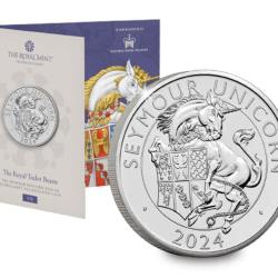 The Royal Mint Seymour Unicorn 2024 Issue the Royal Tudor Beast Unique and Rare