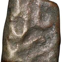 Copper 1/4 Falus of Akbar(AD 1556-1605) from Malwa Region with Swastik Rare Fractional