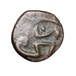 Copper 1/20 Paisa of Sher Shah Suri(AD1538-45) of Delhi Sultanate Type D942