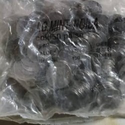 Alternative view of Extremely Rare Pkt Fifty Paise Scare Coin India 2007 Year Noida Mint RBI Sealed Packet Pkt