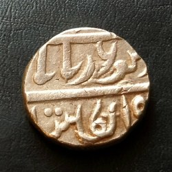 Alternative view of INDIA🇮🇳 PRINCELY STATE ........ 1 JHALAWAR STATE 2. Tonk State rajasthan SILVER 🥈 ONE RUPEE WT 10.8 GM CONDITION. Excellent 2 piece given Same and similar piece available