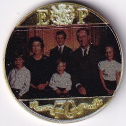 Gibraltar One Crown Copper Nickel Coin #6