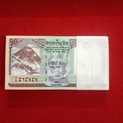 Rare Rare Ten Rupees Bundle Nepal Rastra Bank 2020 Year