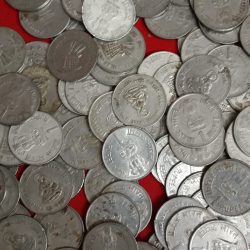 One Rs Commemorative FSS Scare Coins 134 Pcs Given Mix Variety