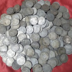 One Rs Big Dabbu Coin 100 Pcs Given Mix Years Republic of India