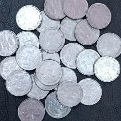 Five Rs Rare Coin First War of the Independence Bombay Mint 10 Pcs Given