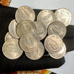 2 Rs Scare Coin Subash Chandra Bose Centenary 1997 Calcutta Mint 1 Pcs Given