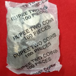 2 rs definitive coins packet National integration 1998 Year pretoria south africa mint