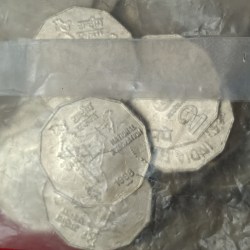 Alternative view of 2 rs definitive coins packet National integration 1998 Year pretoria south africa mint