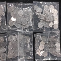 Alternative view of Super Latest New 1 RS 2023 Hyderabad Mint 50 Coin Seal Pouch Famous AKAM Series 75 Year of Independence – OMG Just Don’t Miss it Super Limited