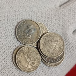 George VI One Quarter Anna 1946 or 1947 50 Pcs Given British of India