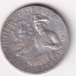 United States ¼ Dollar 1976 "Washington Quarter" Bicentennial, Silver RARE COMMEMORATIVE ISSUE COIN #L-694