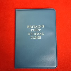 Extremely Rare Britain's First Decimal Coins 15 Th February 1971 Year Set The Royal Mint England