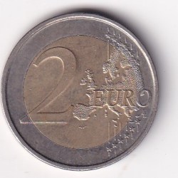 Alternative view of Ireland 2 Euros 2016 Easter Rising rare bimetallic coin #L-699