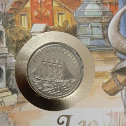 Alternative view of The Lao Country Goverment Stamp Or Proof Coin 10 Kip Republic Democratic Laos With Certificate