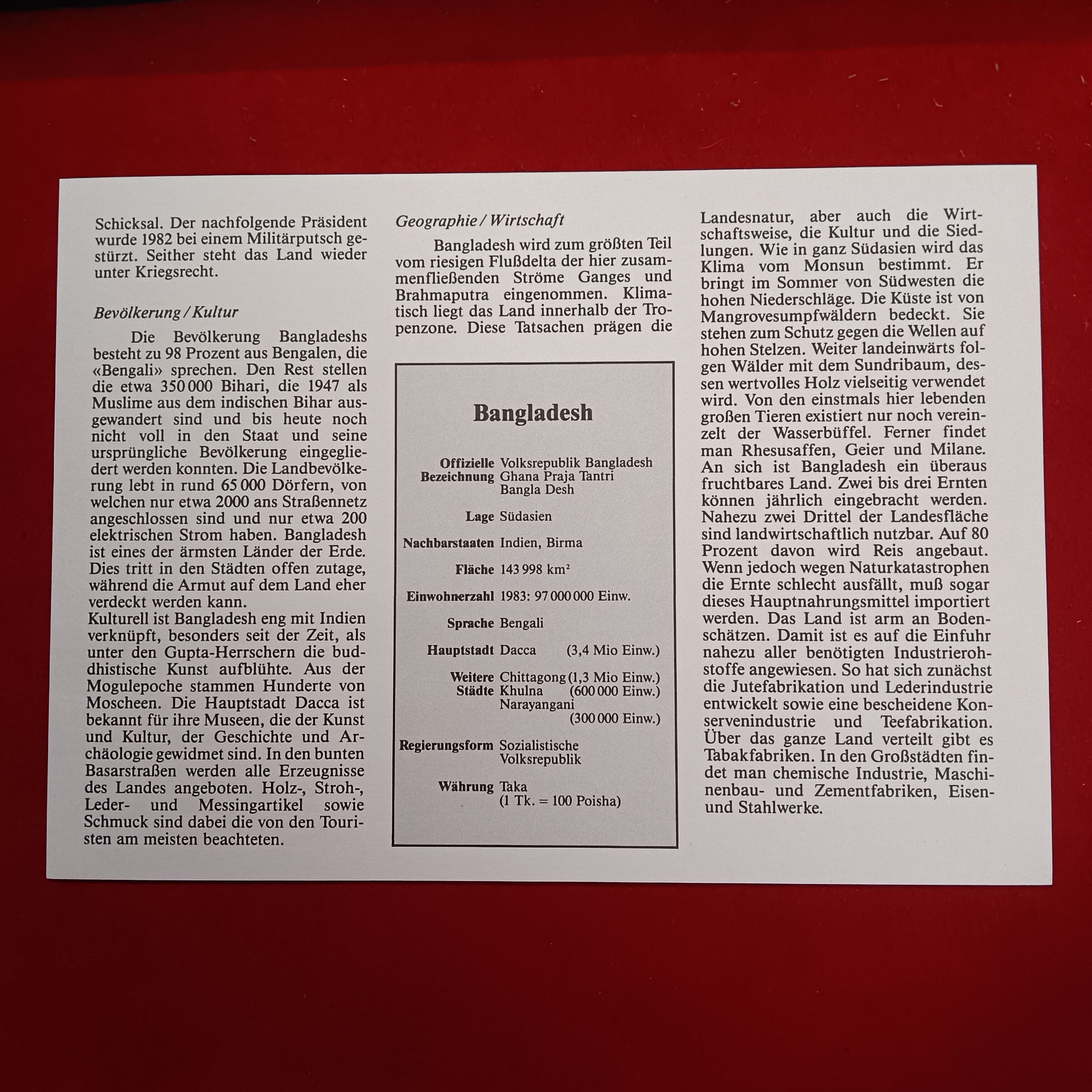 The Bangladesh Country Proof Coin 1 Takka Or Goverment Stamp Goverment Of Bangladesh With Certificate - Image 5