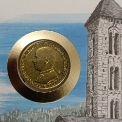 Alternative view of The Andorra Country Proof Coin Or Goverment Stamp Goverment Of Andorra With Certificate