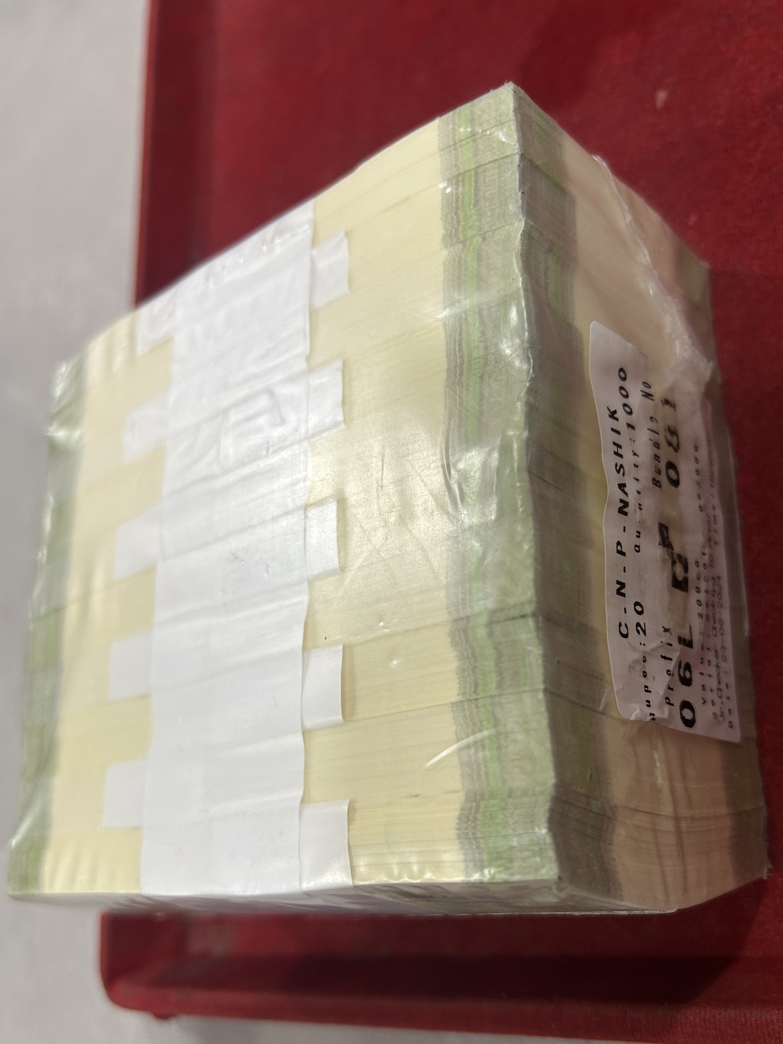 Rare 20 Rupee RIM Total 10 Bundle New Fresh 1000 Notes RIB Sealed Packed RIM at Lowest Price - Image 2