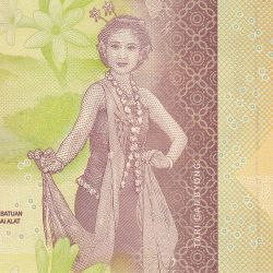 Alternative view of Indonesia 5000 Rupiah World Banknote 2016 UNC Unique and Rare