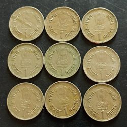 Alternative view of Republic India First prime minister of India Jawaharlal Nehru Metal coper nickel Condition as image