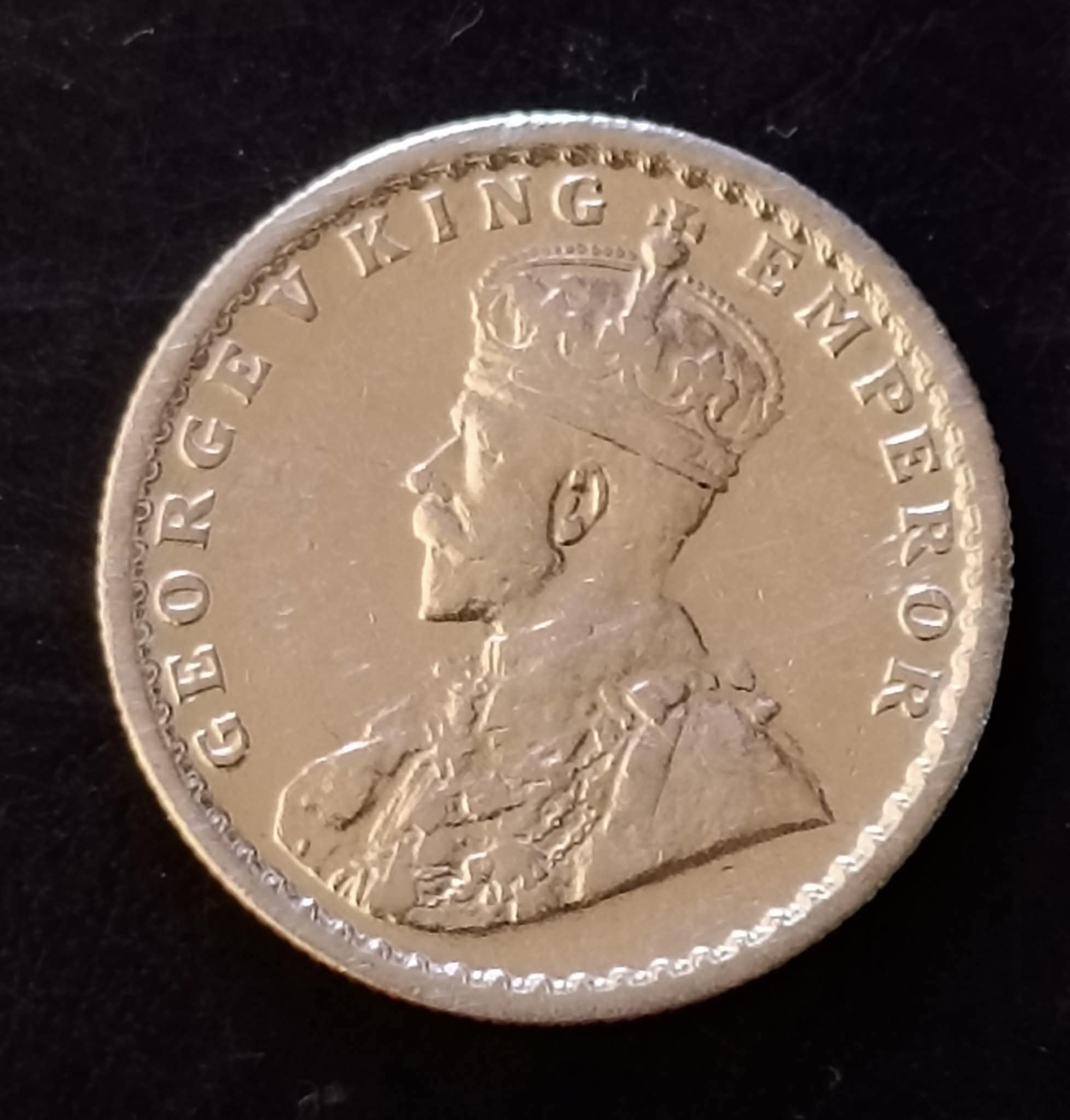 Half Rupee 1934 George v king Emp - Image 2