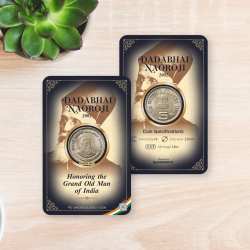 Rs 5 Dadabhai Naoroji Issue Blister Pack Very Unique and Rare