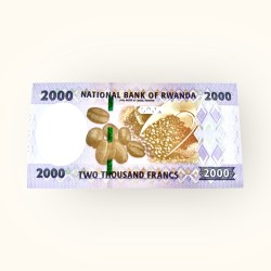 Alternative view of Rwanda 2000 Francs World Banknote 2024 P44 UNC Ending 786