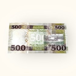 Alternative view of South Sudan 500 South Sudanese Pounds Banknote, 2018 P16a4 UNC Ending 786 Ultra Rare