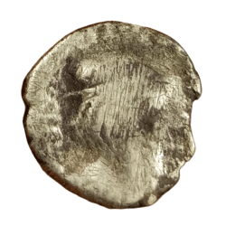 WESTERN KSHATRAPAS Silver Drachma RUDRASENA-II [AD 255-277] in Poor Grade