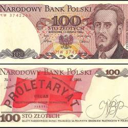 Poland 100 Zlotych World Banknote 1986 P143e1 UNC Unique and Rare