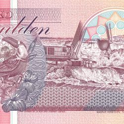 Alternative view of Suriname 100 Gulden World Banknote 1998 P139b UNC Unique and Rare