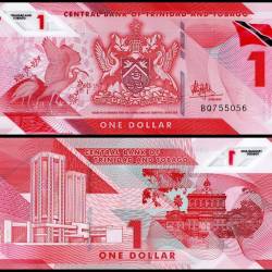Trinidad and Tobago 1 Dollar Banknote 2020 P60 UNC Polymer Unique and Rare