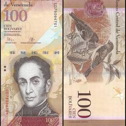 Venezuela 100 Bolivar Fuerte Banknote 2015 P93j UNC Unique and Rare