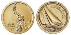 USA, Innovation Dollar, 2022, Rhode Island, UNC Condition.