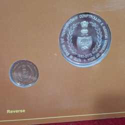 Alternative view of 150 Years Of Comptroller & Auditor General Of India (Unc Set ) Kolkata mint