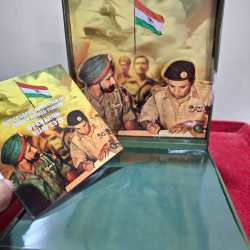 Operation Vijay Divas 1971 Colour Coin Limited Issue By India Government Unique and Rare
