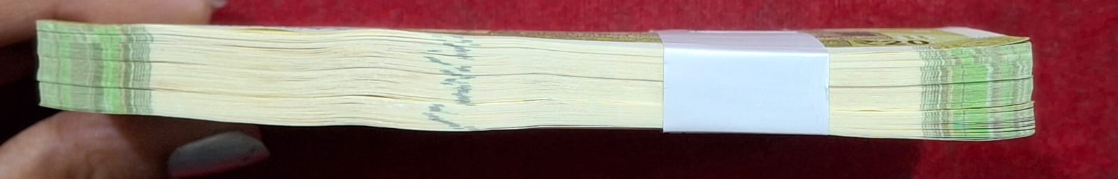 20 Ruppes 2020 Governor Sashi Kant Das star 🌟 seriel packet Rare - Image 3