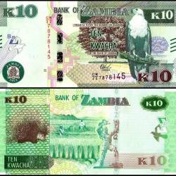 Zambia 10 Kwacha Banknote 2022 P58a4 UNC Unique and Rare
