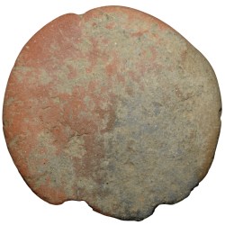 Alternative view of Terracotta Die-Mould of Bahudhanyaka of Yaudheyas(200 BC) with Karttikeya Scarce