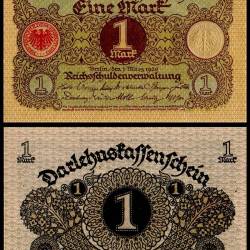 Germany 1 Mark Banknote 1920 P58 UNC Unique and Rare