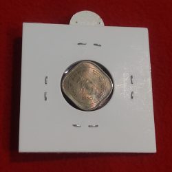 Alternative view of HALF ANNA 1950 CALCUTTA MINT GEM UNC CONDITION