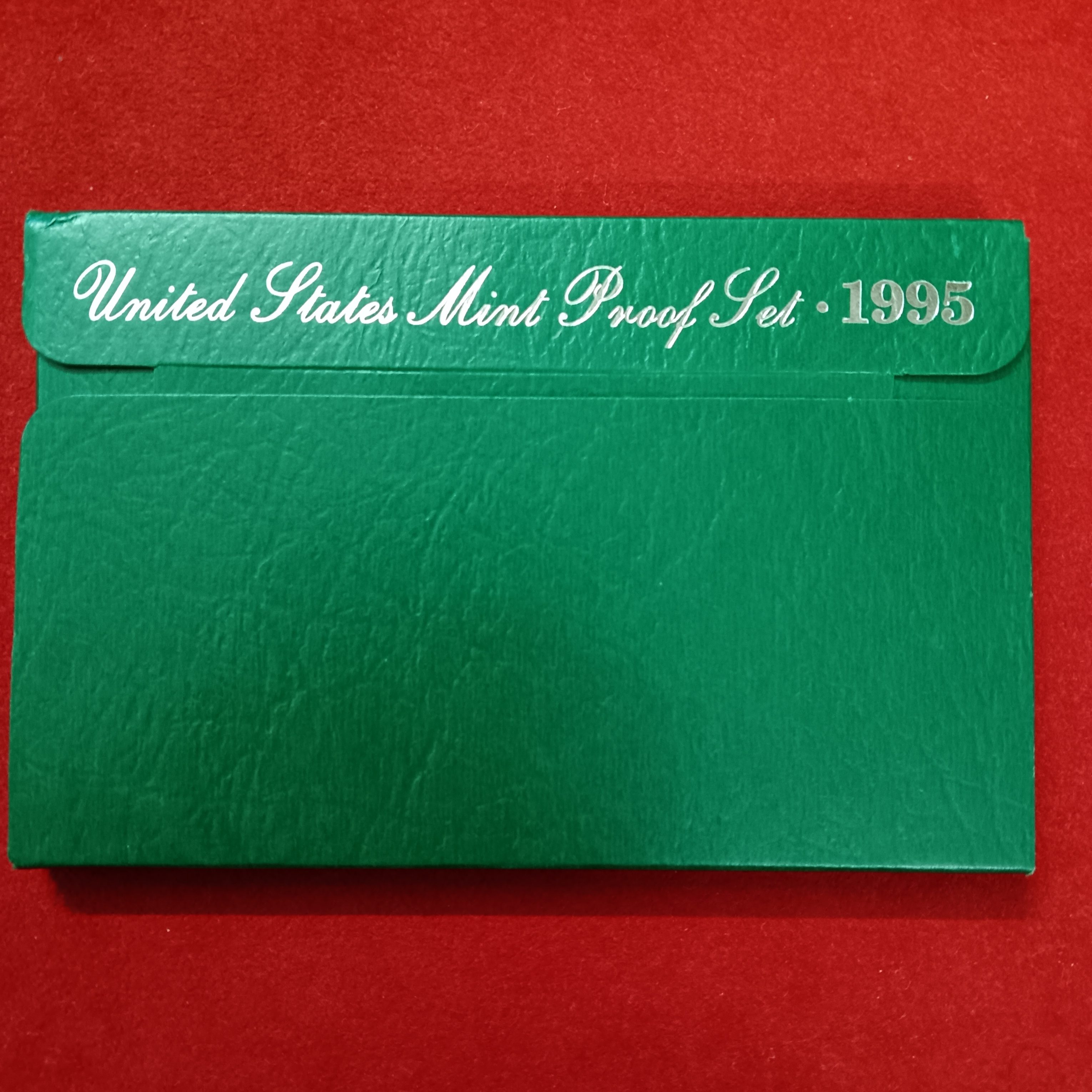 Extremely Rare United States of America Proof Coin Set Dollars 1995 Year Issue By US Mint - Image 2